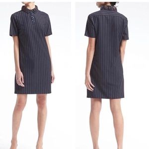 Banana Republic pinstripe dress
